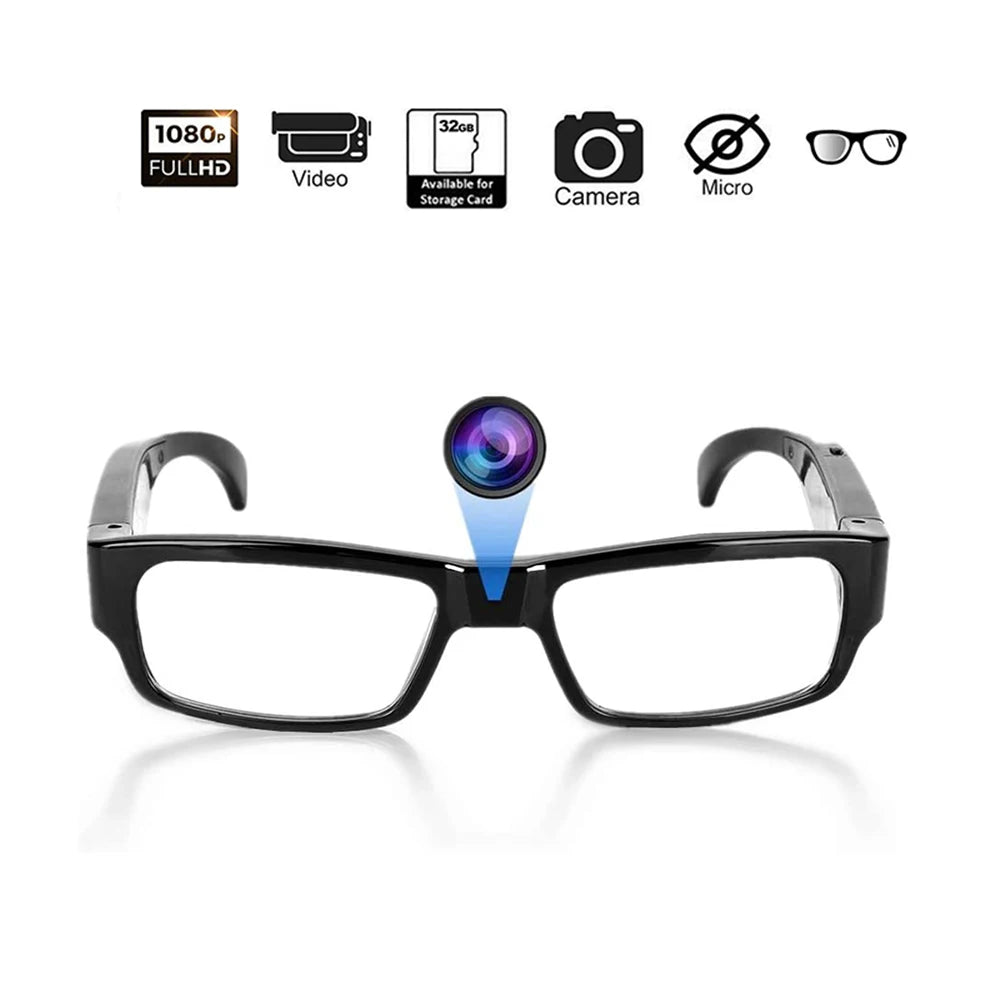 1080P HD Spy Glasses Camera - Covert Video Recording Eyewear