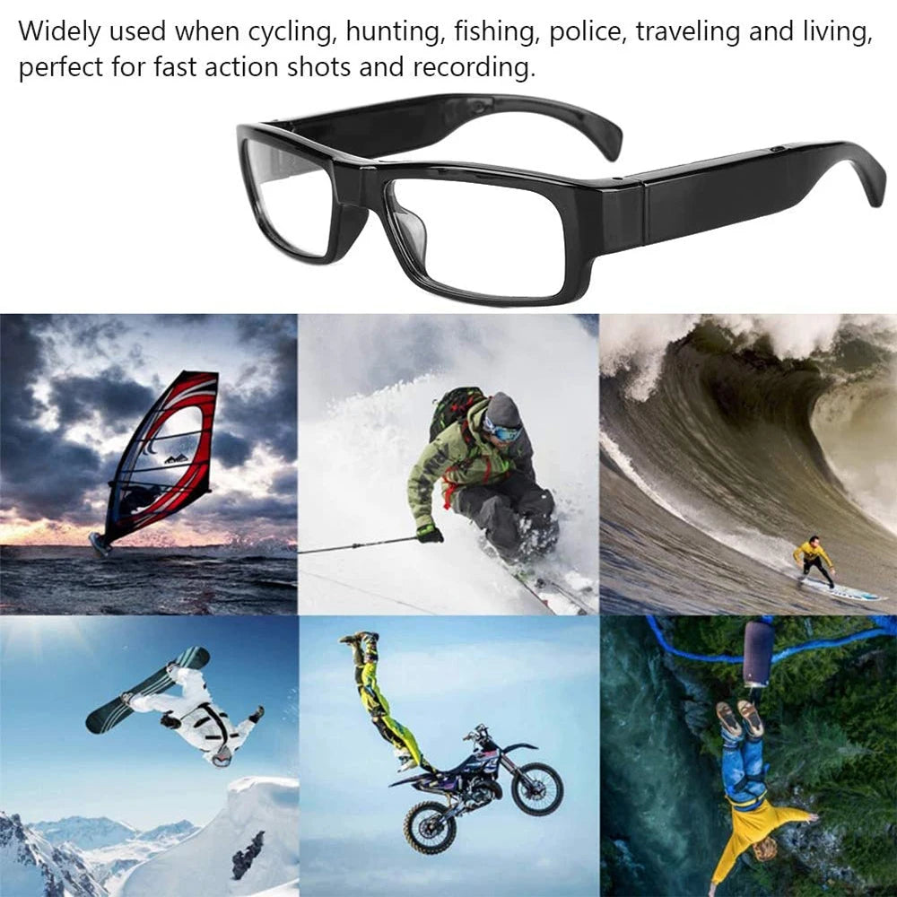 1080P HD Spy Glasses Camera - Covert Video Recording Eyewear