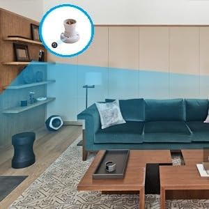 1080P WiFi Bulb Socket Hidden Camera - Wireless Spy Cam