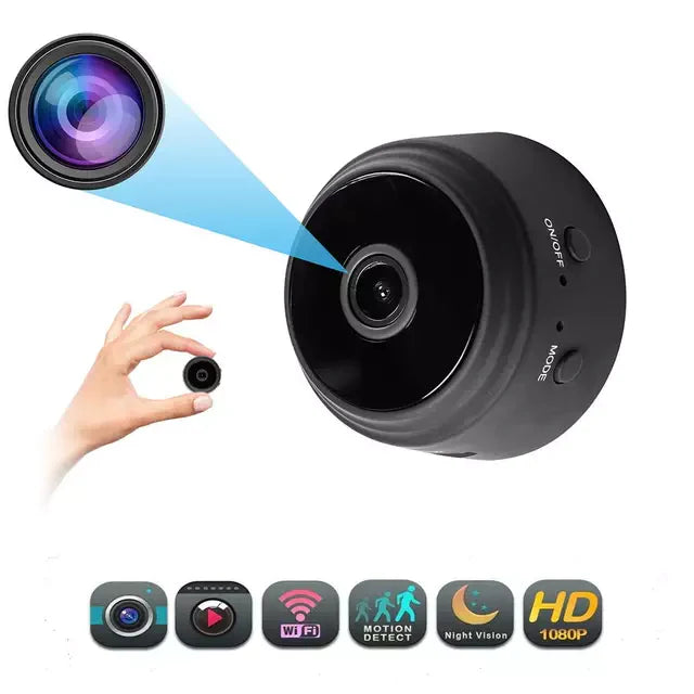 Mini WiFi Spy Camera HD 1080P - Wireless Hidden Security Cam - Pakistan