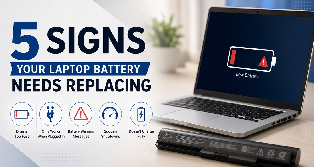 5 Signs Your Laptop Battery Needs Replacing