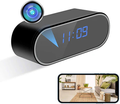 the 1080P Mini Camera Clock