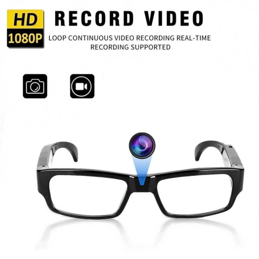 1080P HD Spy Glasses Camera - Covert Video Recording Eyewear