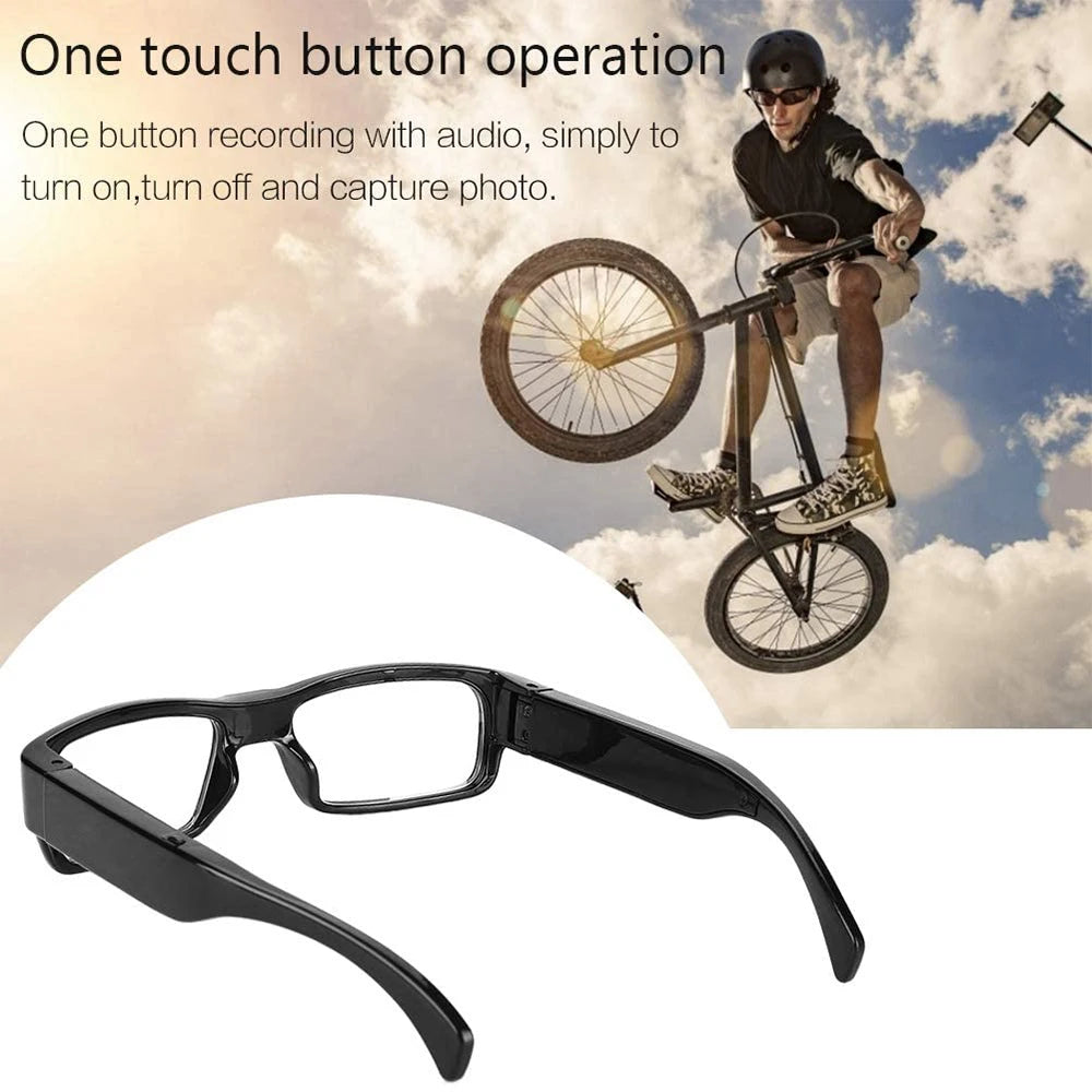 1080P HD Spy Glasses Camera - Covert Video Recording Eyewear