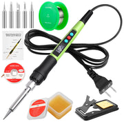 100w soldering iron kit front angle product view | Smaronics