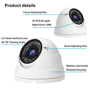 1080P Analog CCTV Camera 4-in-1 image 8