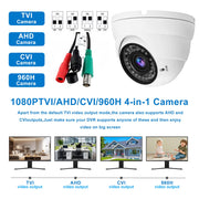 1080P Analog CCTV Camera 4-in-1 rear design | Smaronics