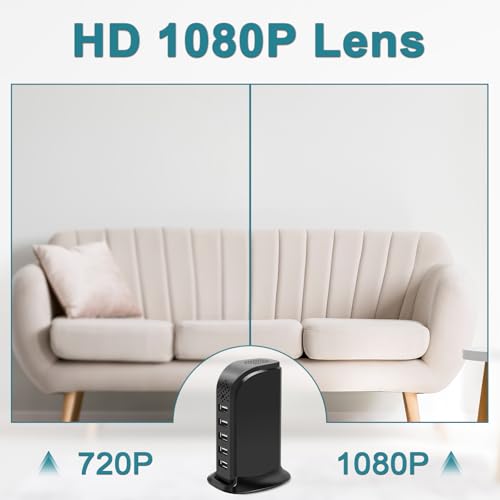 1080P HD WiFi Hidden Camera side profile | Smaronics
