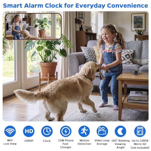 1080P Indoor Security Camera for Home rear design | Smaronics