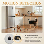 1080P Nanny Cam Hidden Spy Camera Wall Clock rear design | Smaronics