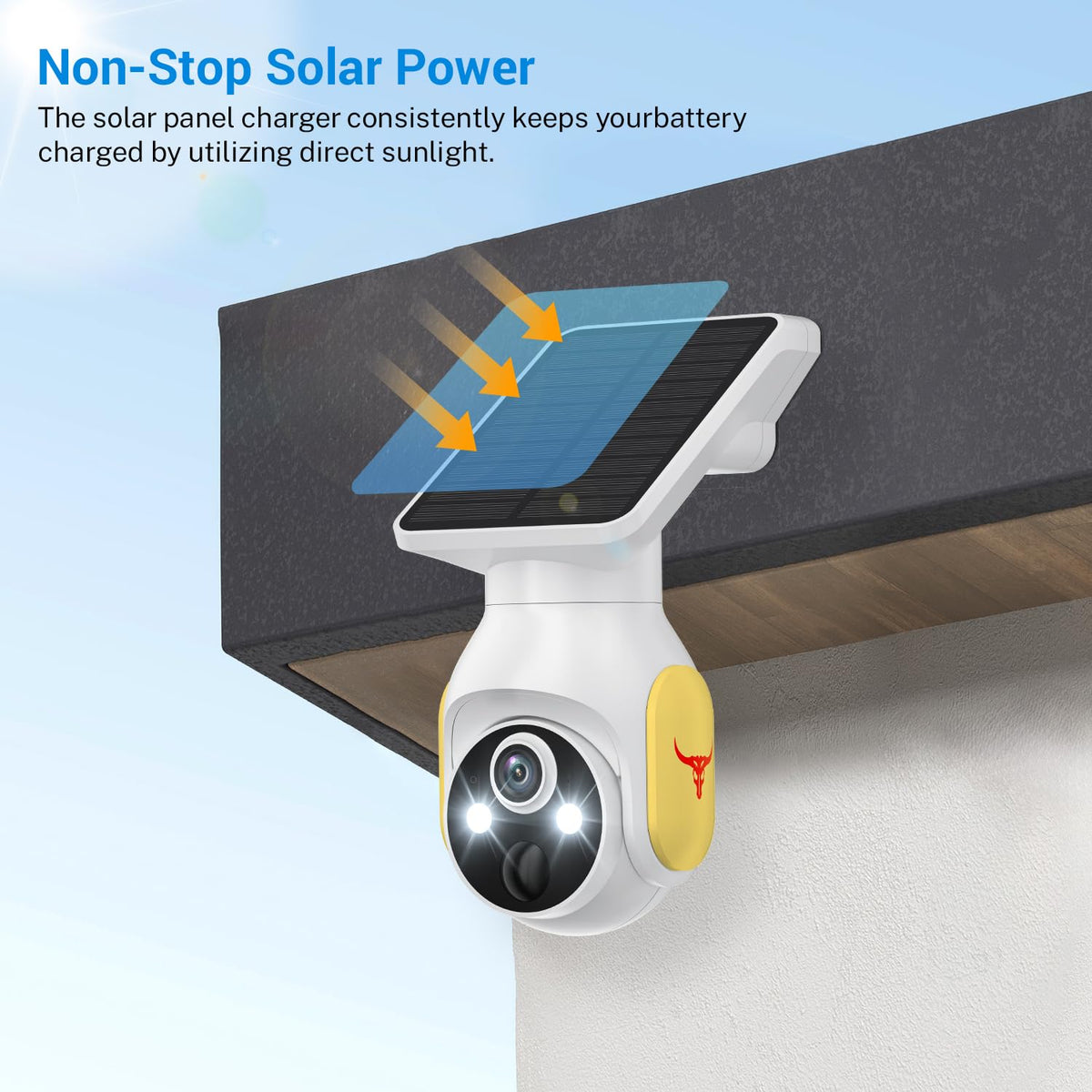 1080p wireless security camera feature close up view | Smaronics