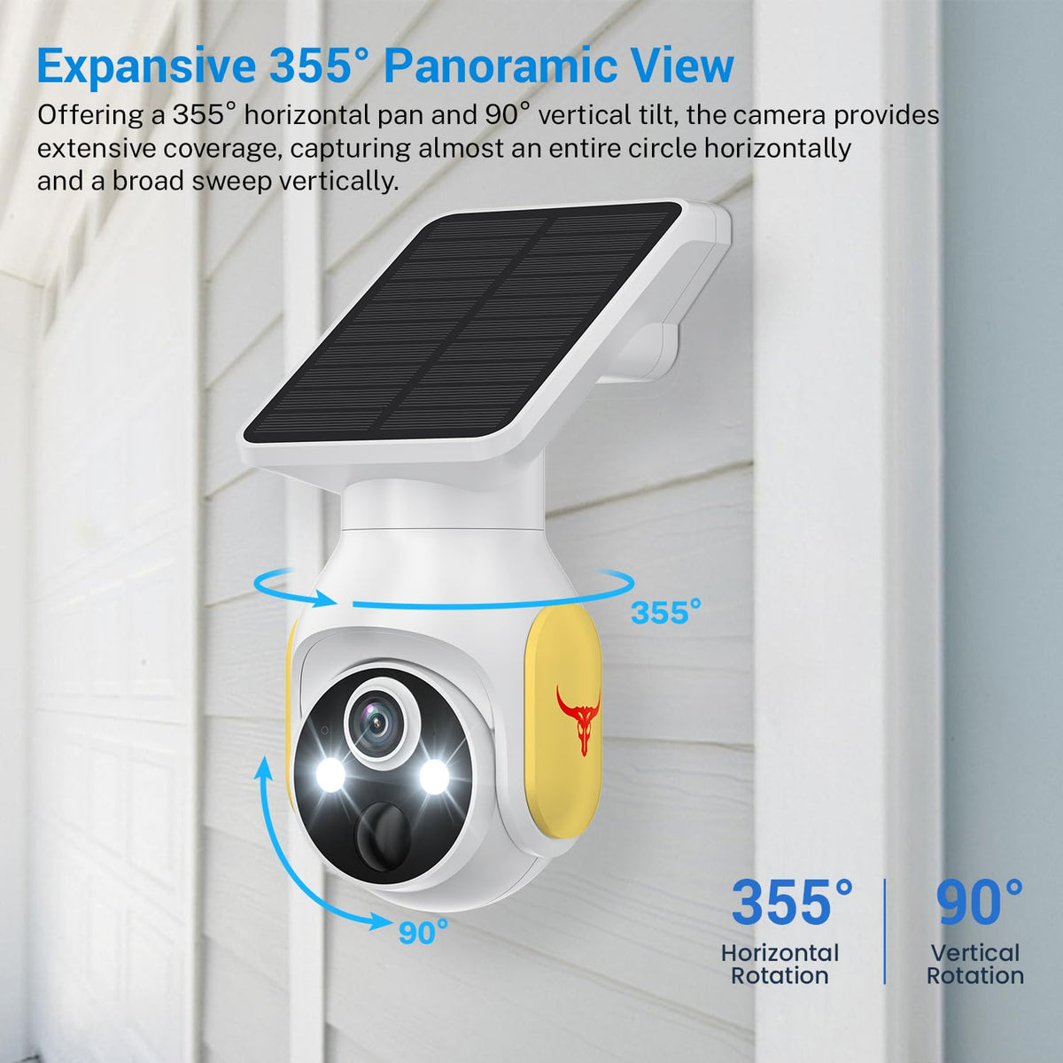 1080p Wireless Security Camera with Solar Panel real usage | Smaronics