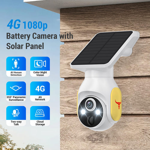 1080p wireless security camera rear design product view | Smaronics