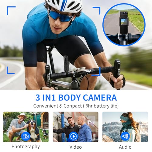 128gb mini body camera clip and build detail | Smaronics