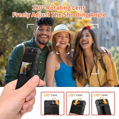 128GB Mini Body Camera with 180° Rotating Lens real usage | Smaronics