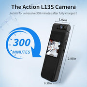 128gb mini body camera side profile product view | Smaronics