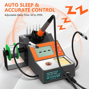 140W Digital Soldering Station Kit feature close up view | Smaronics