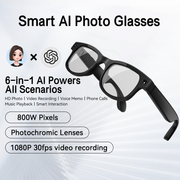 G2 Smart AI Photo Glasses with IP67 Waterproof and 32GB