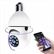 WiFi PTZ Bulb Camera E27