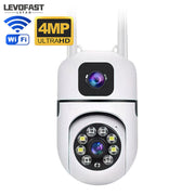 V380 Pro Dual Lens WiFi Dome Camera 4MP