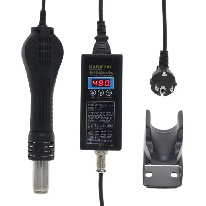 Kada 887 Digital Hot Air Gun SMD Rework Station