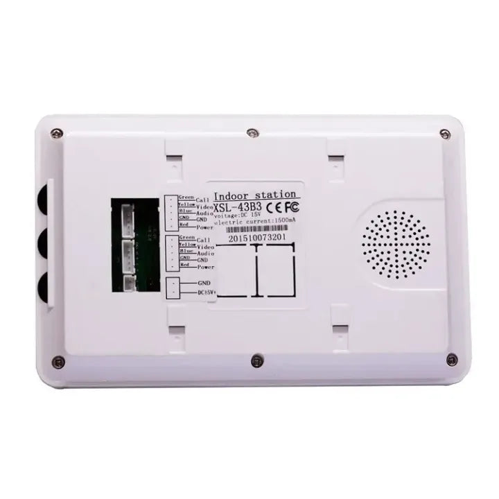 7-inch Wired Video Doorbell Intercom System with Night Vision