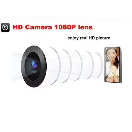 1080P WiFi Smart Baby/Pet Monitor Camera - Two-Way Audio, Motion Detection