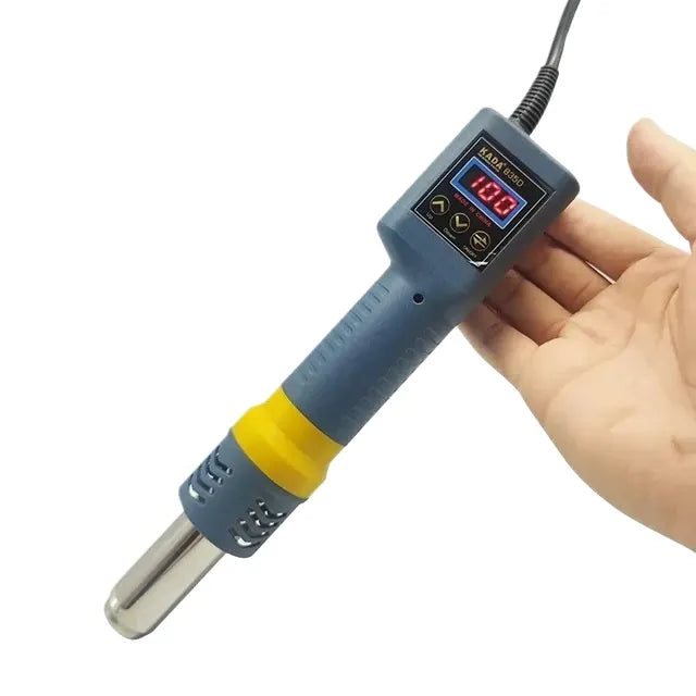 Kada 8350 Digital Hot Air Gun Handle - 100-500°C, Adjustable Airflow