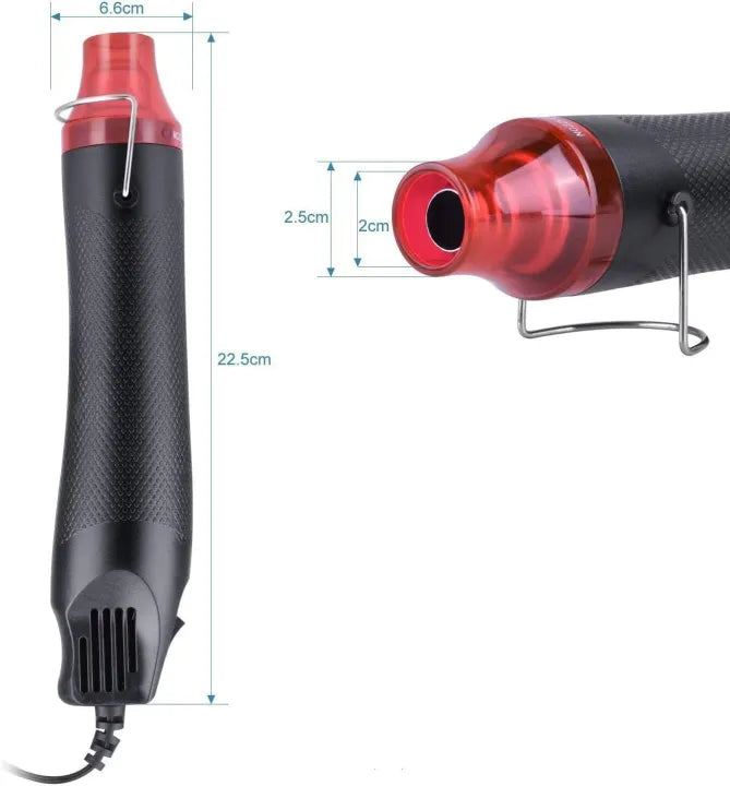Mini Craft Heat Gun - Embossing Tool for DIY & Scrapbooking
