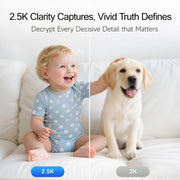 2.5K Indoor Security Camera 4pack image 4