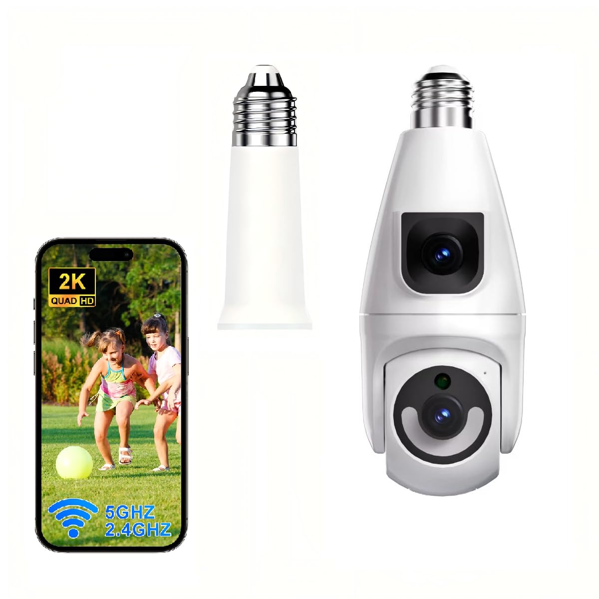 2 in 1 fixed ptz camera front angle product view | Smaronics