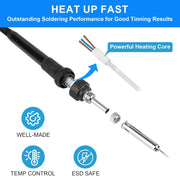 2-in-1 Micro Soldering Station with Hot Air Gun image 5