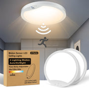 2 pack 20w motion sensor ceiling lights product detail close up | Smar