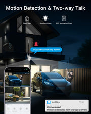 2 Pack 3MP Dual Lens Solar Security Cameras image 6