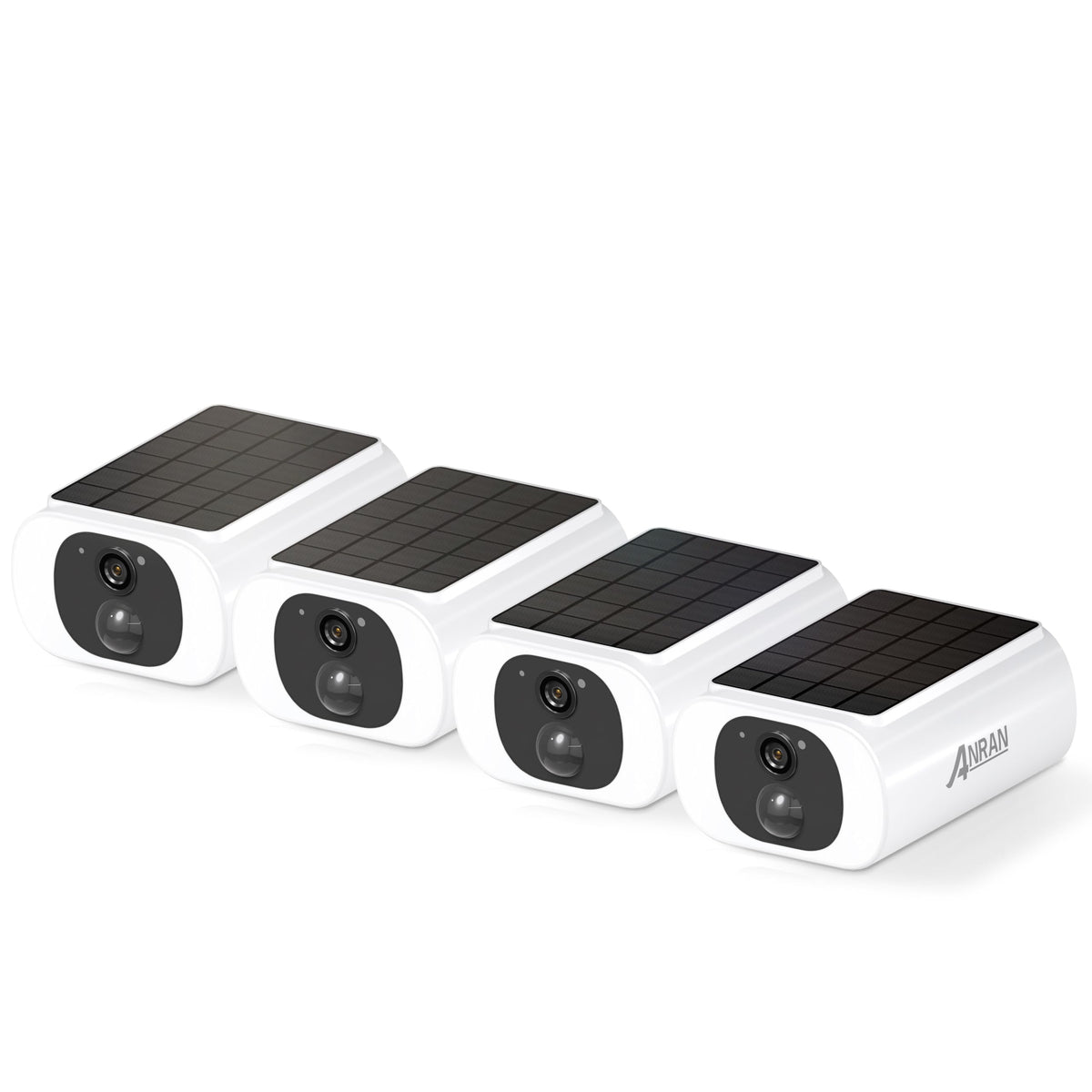 2 Pack 3MP Dual Lens Solar Security Cameras image 9