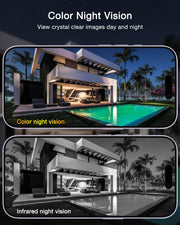2 Pack 3MP Dual Lens Solar Security Cameras real usage | Smaronics