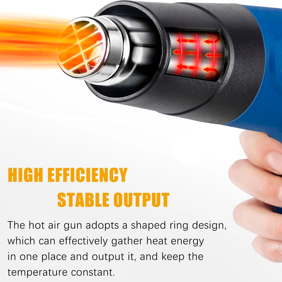 2000W Heat Gun for Vinyl Wrap clip and build detail | Smaronics