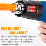 2000W Heat Gun for Vinyl Wrap clip and build detail | Smaronics
