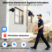 2026 Enhanced 2K UHD Security Camera package contents view | Smaronics