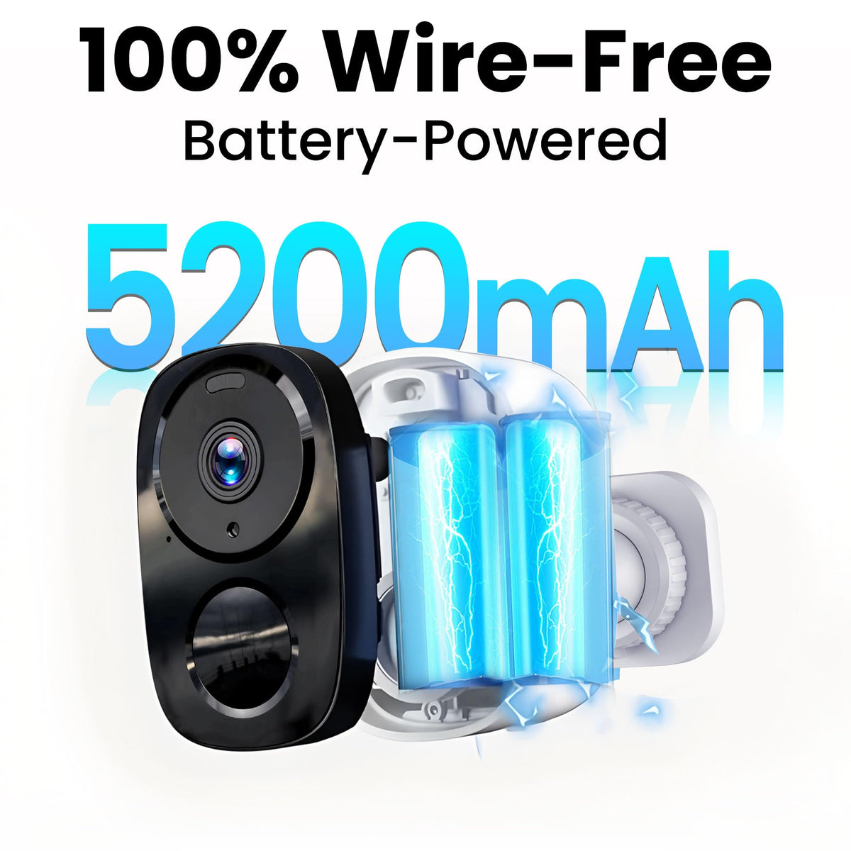 2026 Outdoor Security Camera with 2K UHD, Smart Motion & Long-Lasting Battery image 4