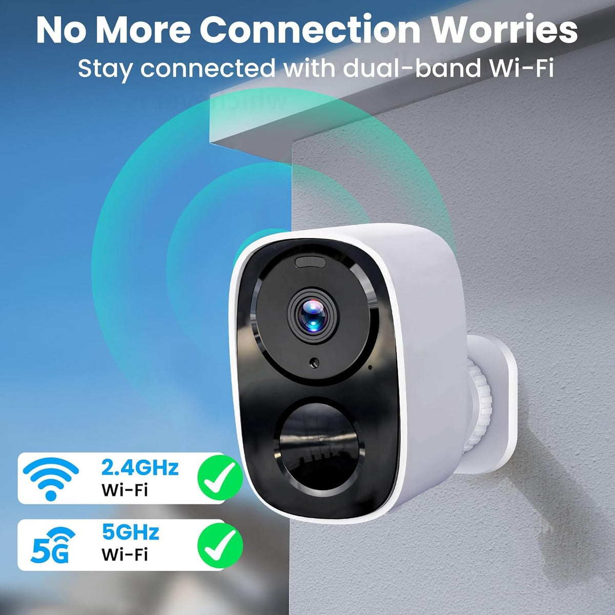 2026 Outdoor Security Camera with 2K UHD, Smart Motion & Long-Lasting Battery image 5
