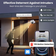 2026 Outdoor Security Camera with 2K UHD, Smart Motion & Long-Lasting Battery image 6