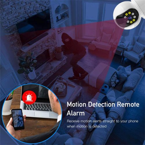 V380 3MP WiFi Smart IP Camera - Two-Way Audio, Night Vision, Motion Detection
