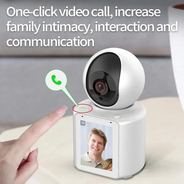 1080P WiFi Smart Camera with Two-Way Audio & Auto Tracking