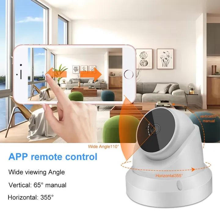 V380 Pro HD WiFi Security Camera - Two-Way Audio, Night Vision