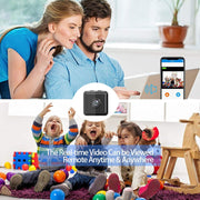 X6D Mini Wireless Camera – Built-In Battery, 1080P, Night Vision