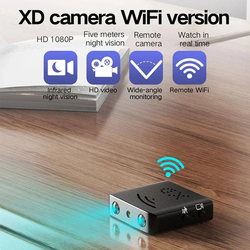XD Mini WiFi Camera with Full Color Night Vision