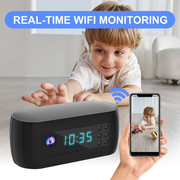 1080P Hidden Alarm  Clock Camera – Night Vision