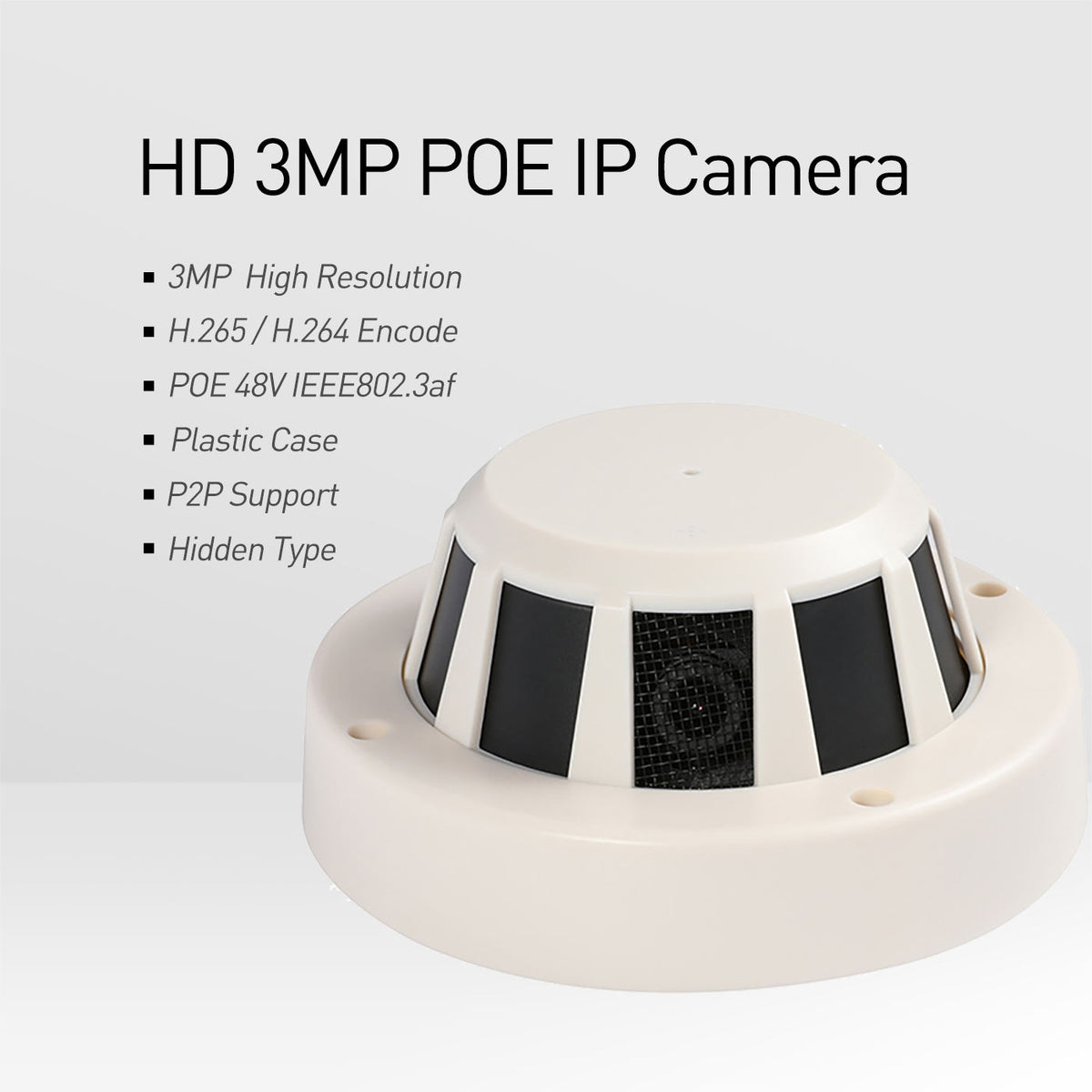 REVODATA I239 PoE Mini Camera with Motion Detection