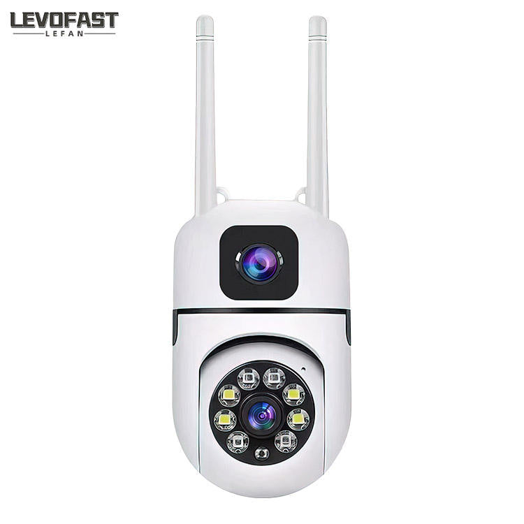 V380 Pro Dual Lens WiFi Dome Camera 4MP